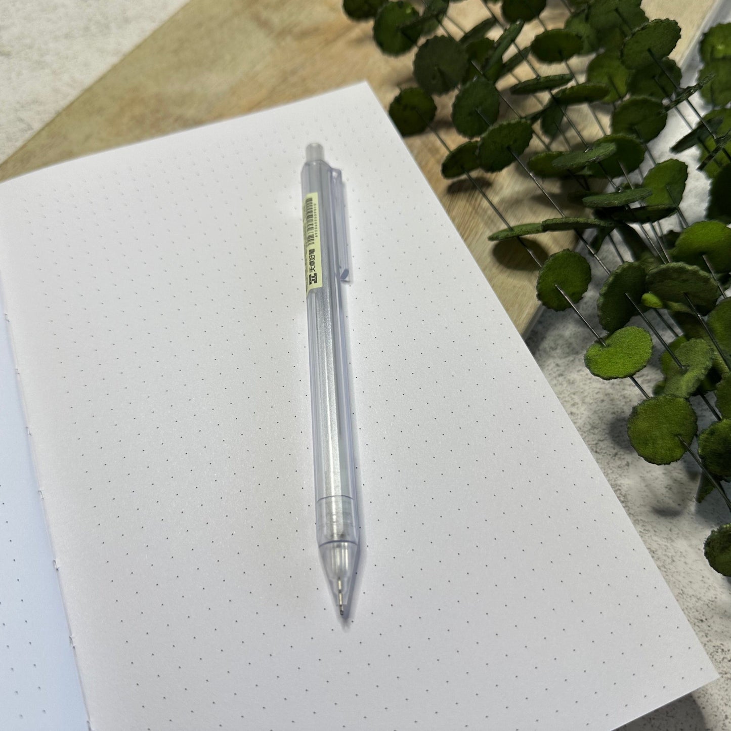 8"x5" Hydrangea Notebook, Layflat, Dotted