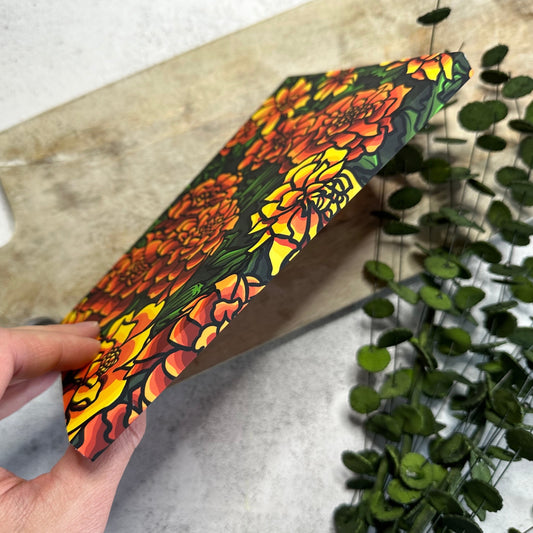 8"x5" Marigold Notebook, Layflat, Dotted