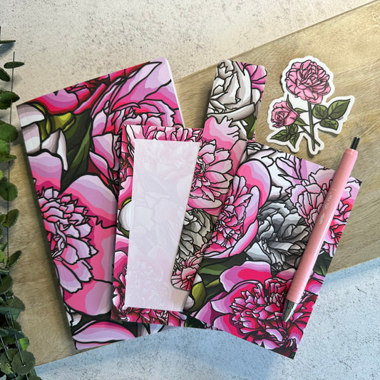 Peony Stationery Gift Set
