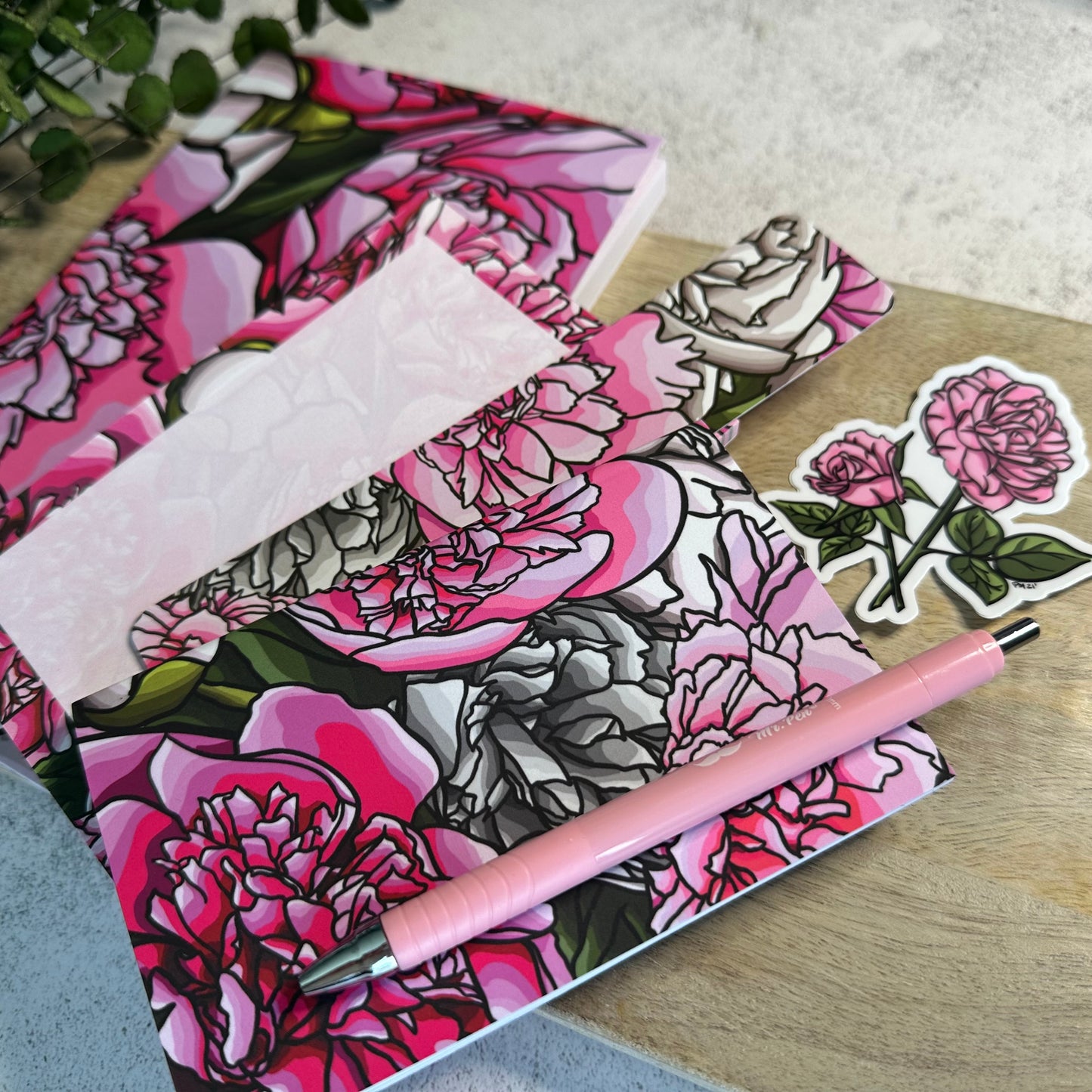 Peony Stationery Gift Set