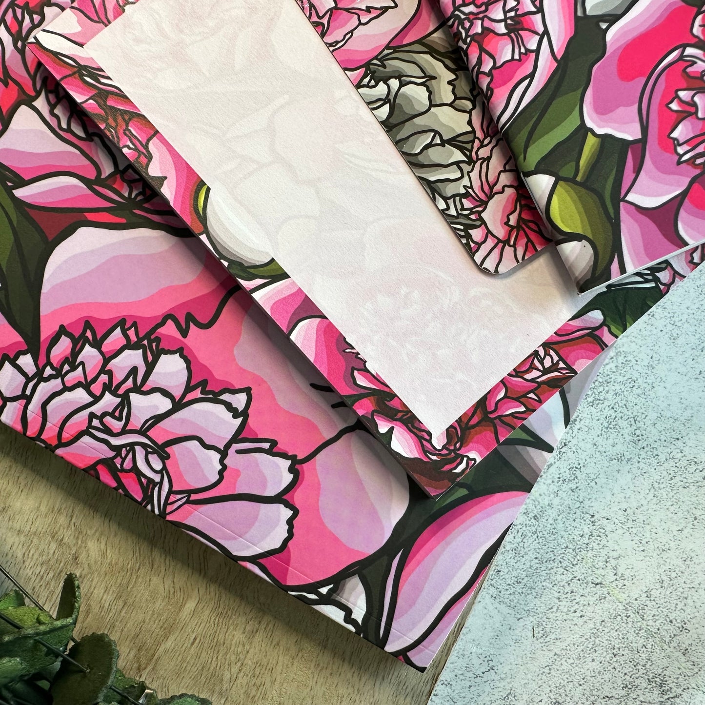 Peony Stationery Gift Set