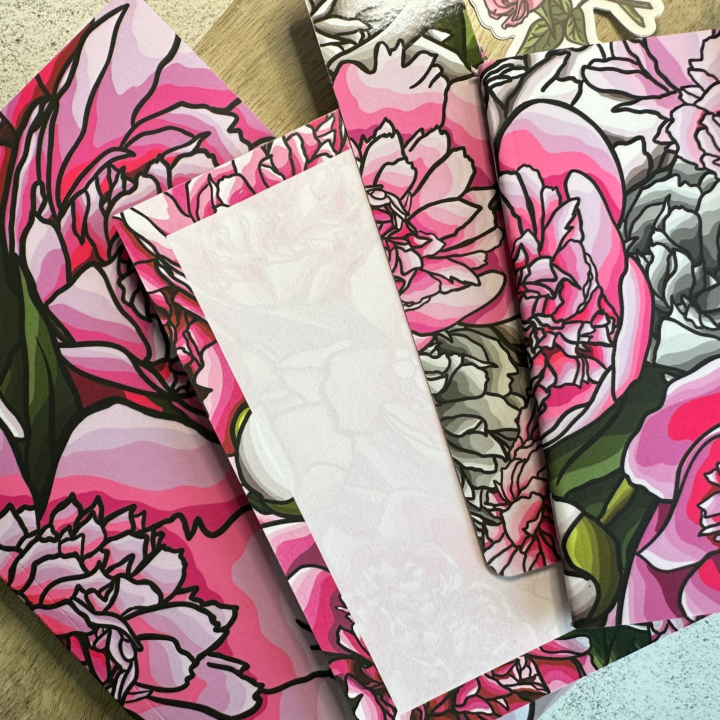 Peony Stationery Gift Set