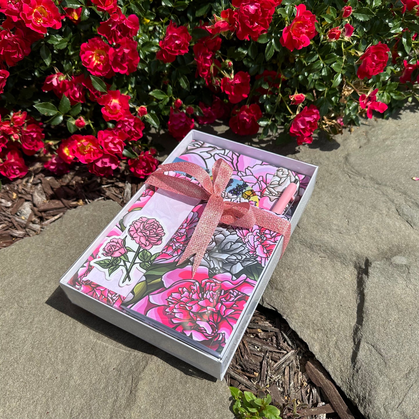 Peony Stationery Gift Set