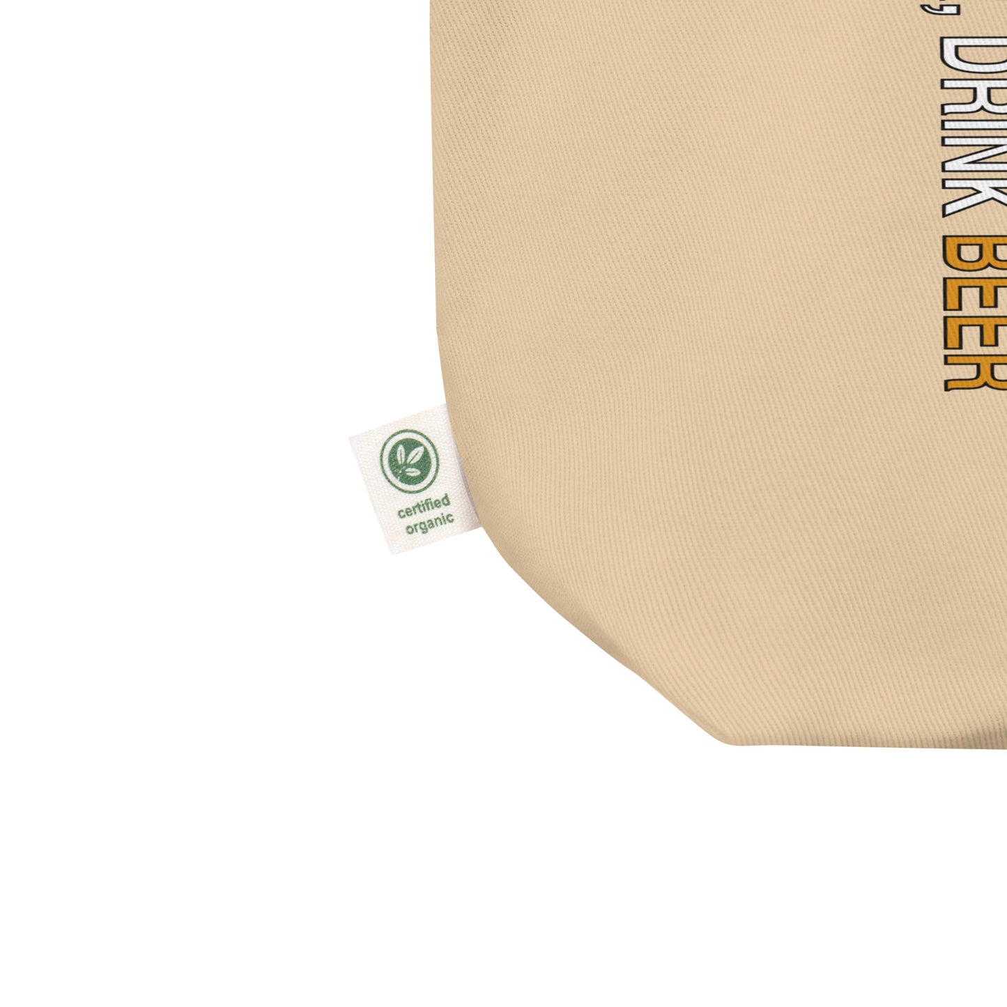 Save Water Drink Beer Beige Tote Bag
