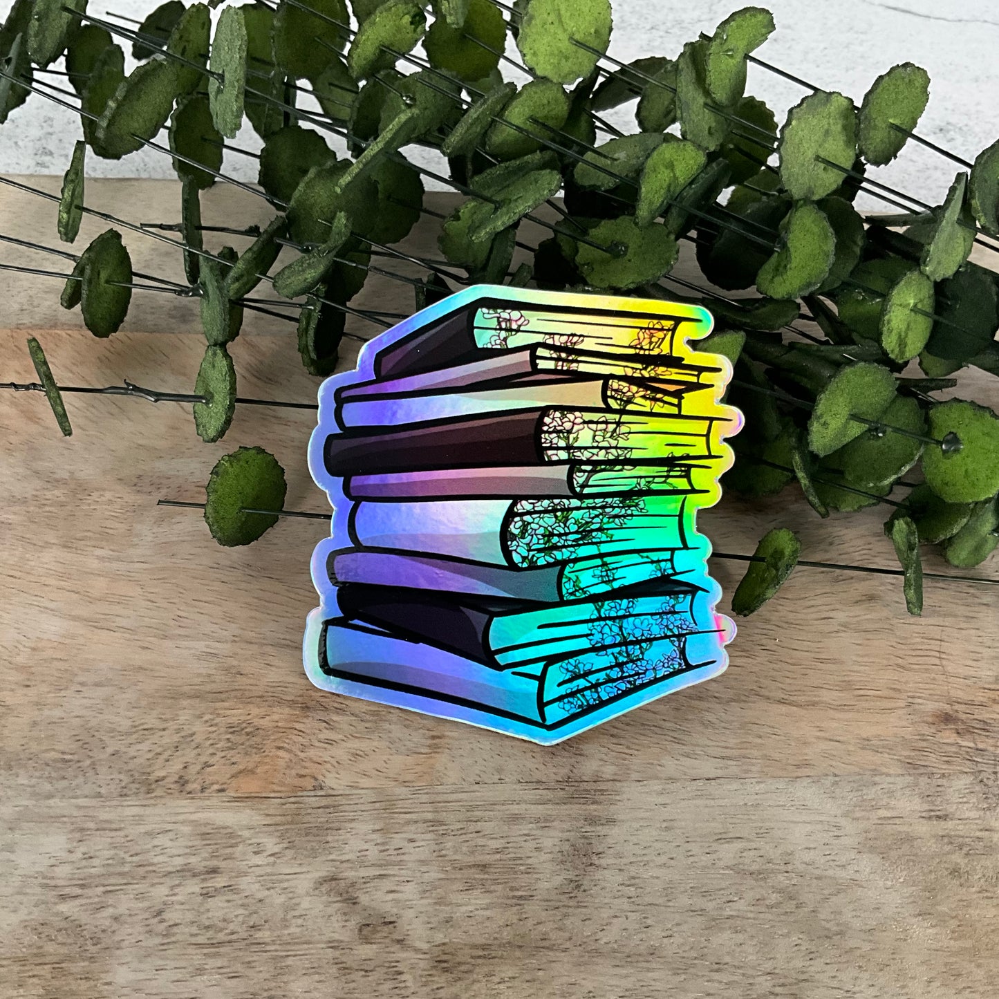 Holo Book Lover Sticker Set