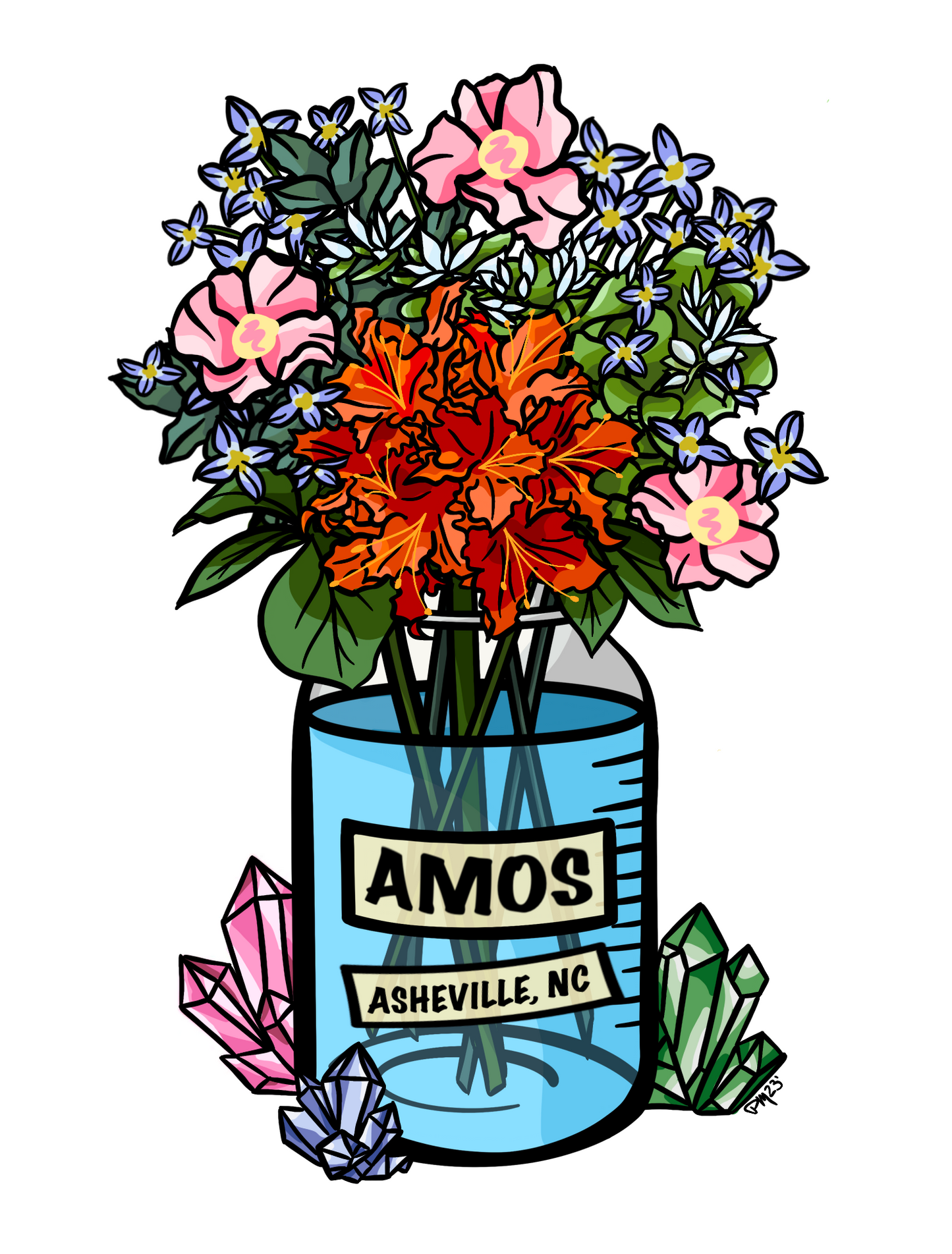 Custom AMOS Logo + Merch