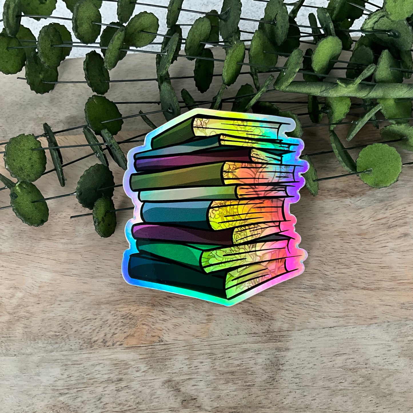 Holo Book Lover Sticker Set