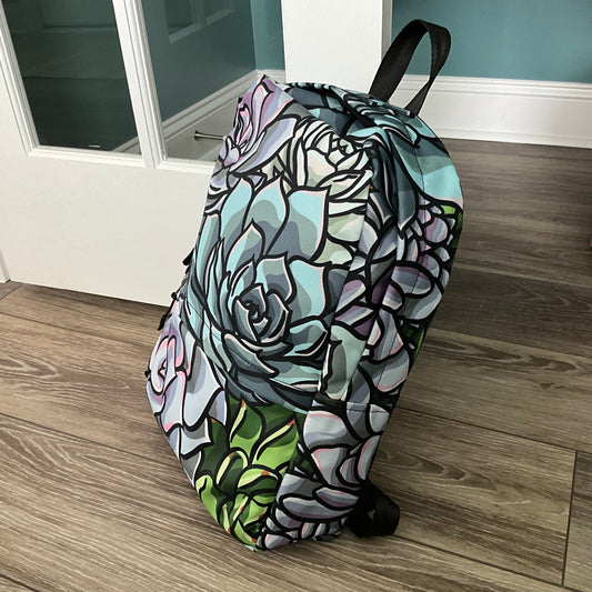 Succulent Backpack, 18”x14”