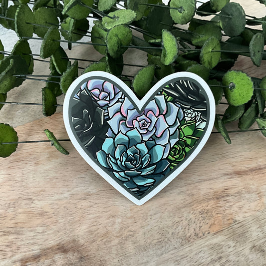 Succy Succulent Sticker Set
