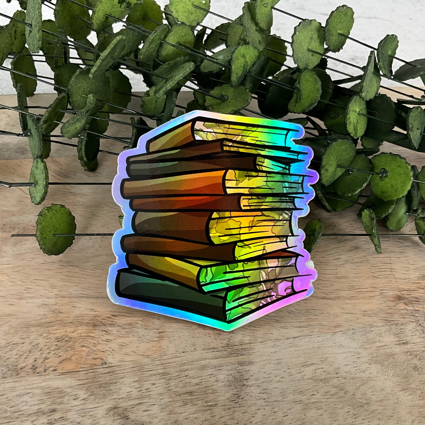 Holo Book Lover Sticker Set