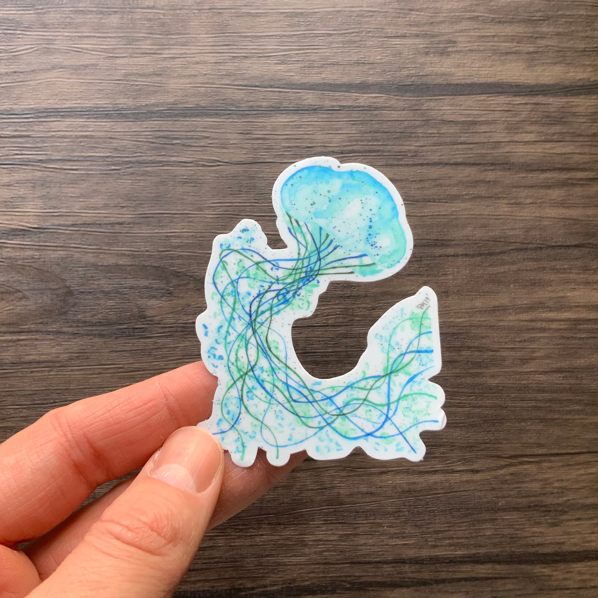 Jellyfish Vinyl Sticker Set