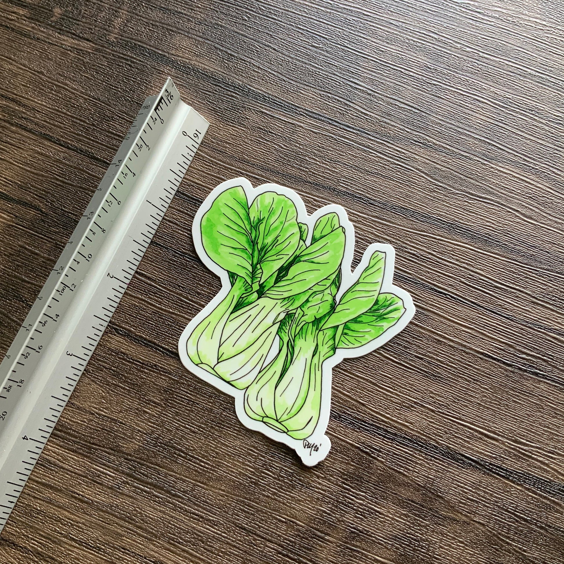Bok Choy Vinyl Sticker