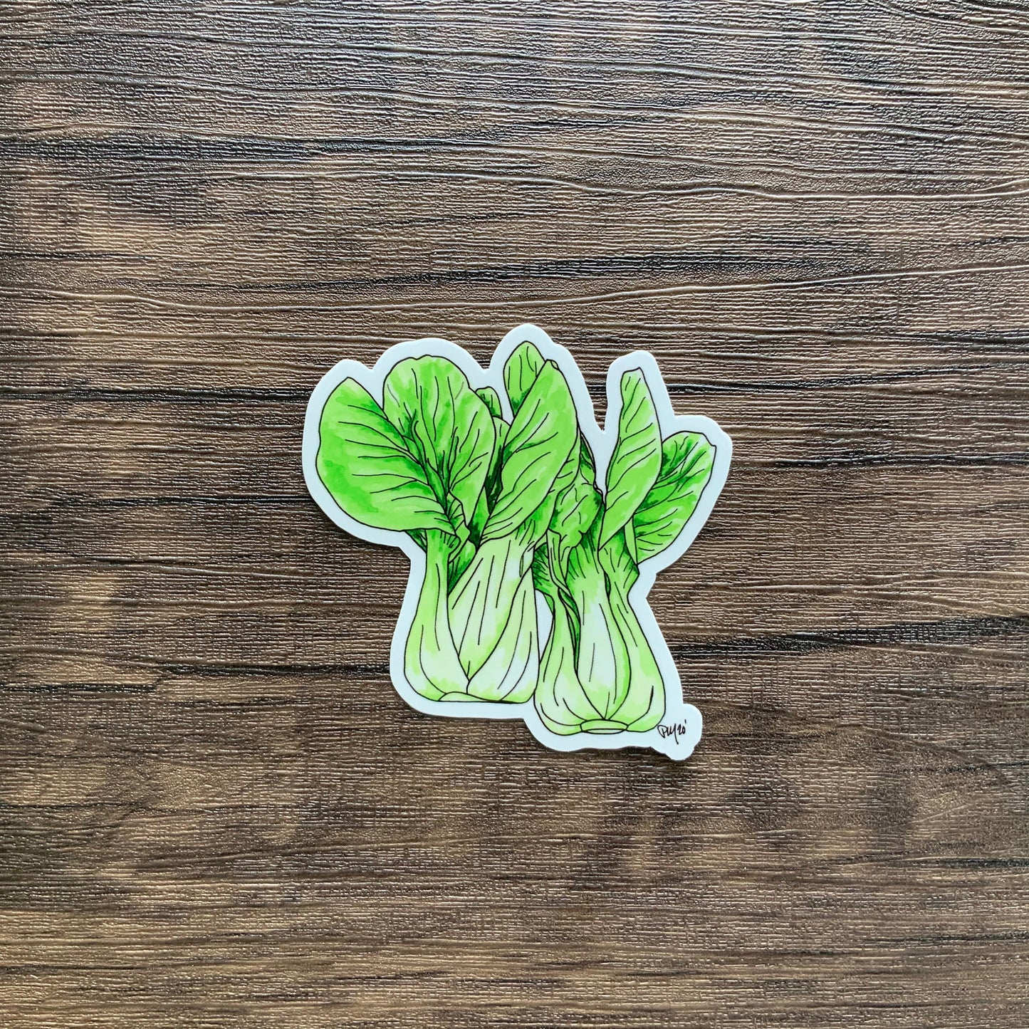 Bok Choy Vinyl Sticker