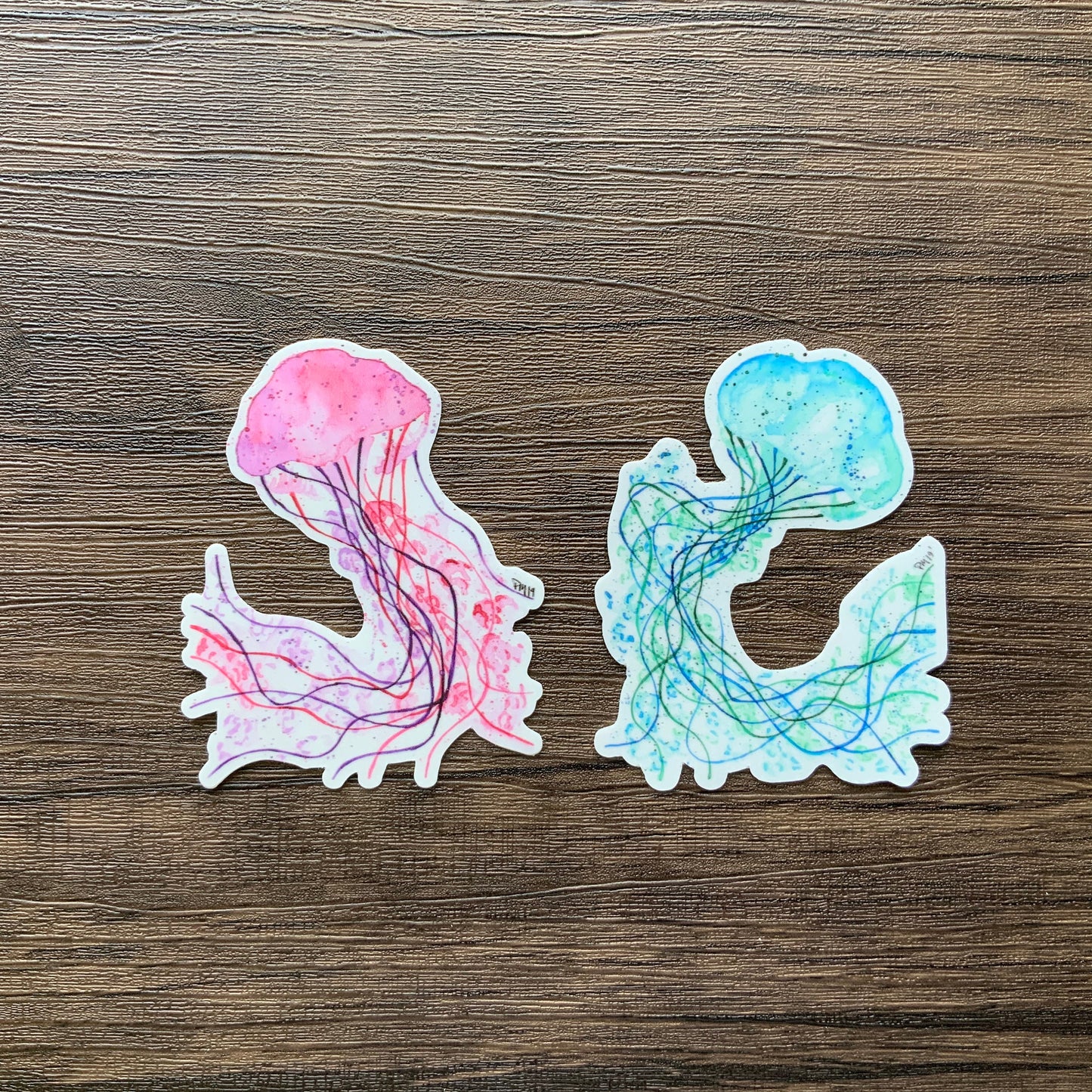 Jellyfish Vinyl Sticker Set