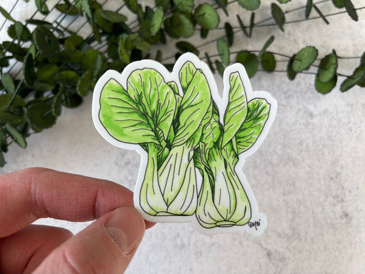 Bok Choy Vinyl Sticker