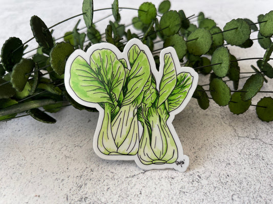 Bok Choy Vinyl Sticker