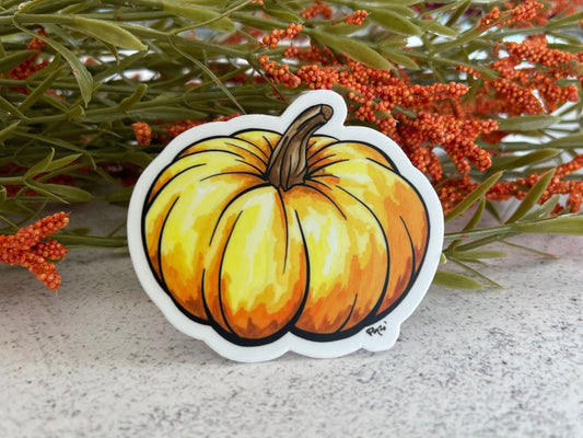 Pumpkin Spice Latte Vinyl Sticker Set