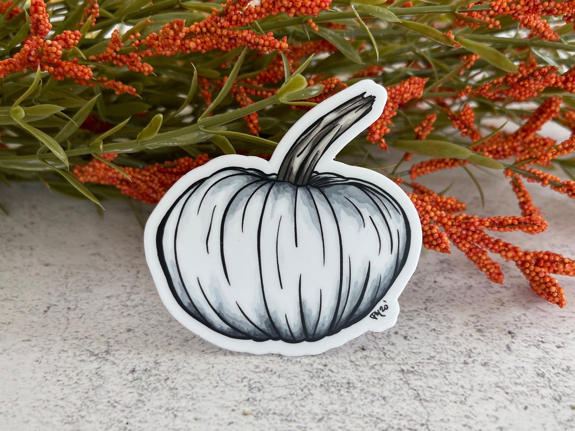 Fall Vinyl Sticker Set of 8