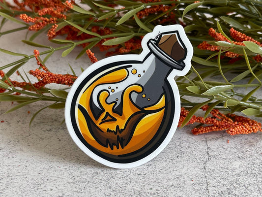 Pumpkin Potion DND Vinyl Sticker