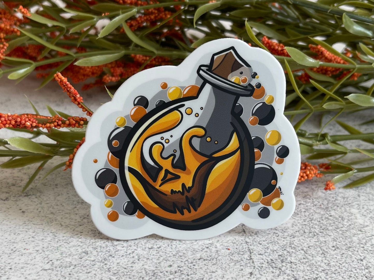 Pumpkin Potion DND Vinyl Sticker