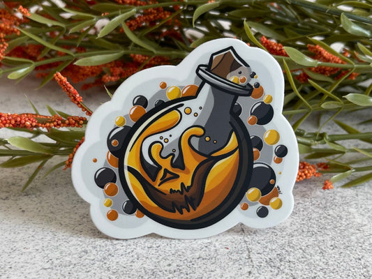 Pumpkin Potion DND Vinyl Sticker