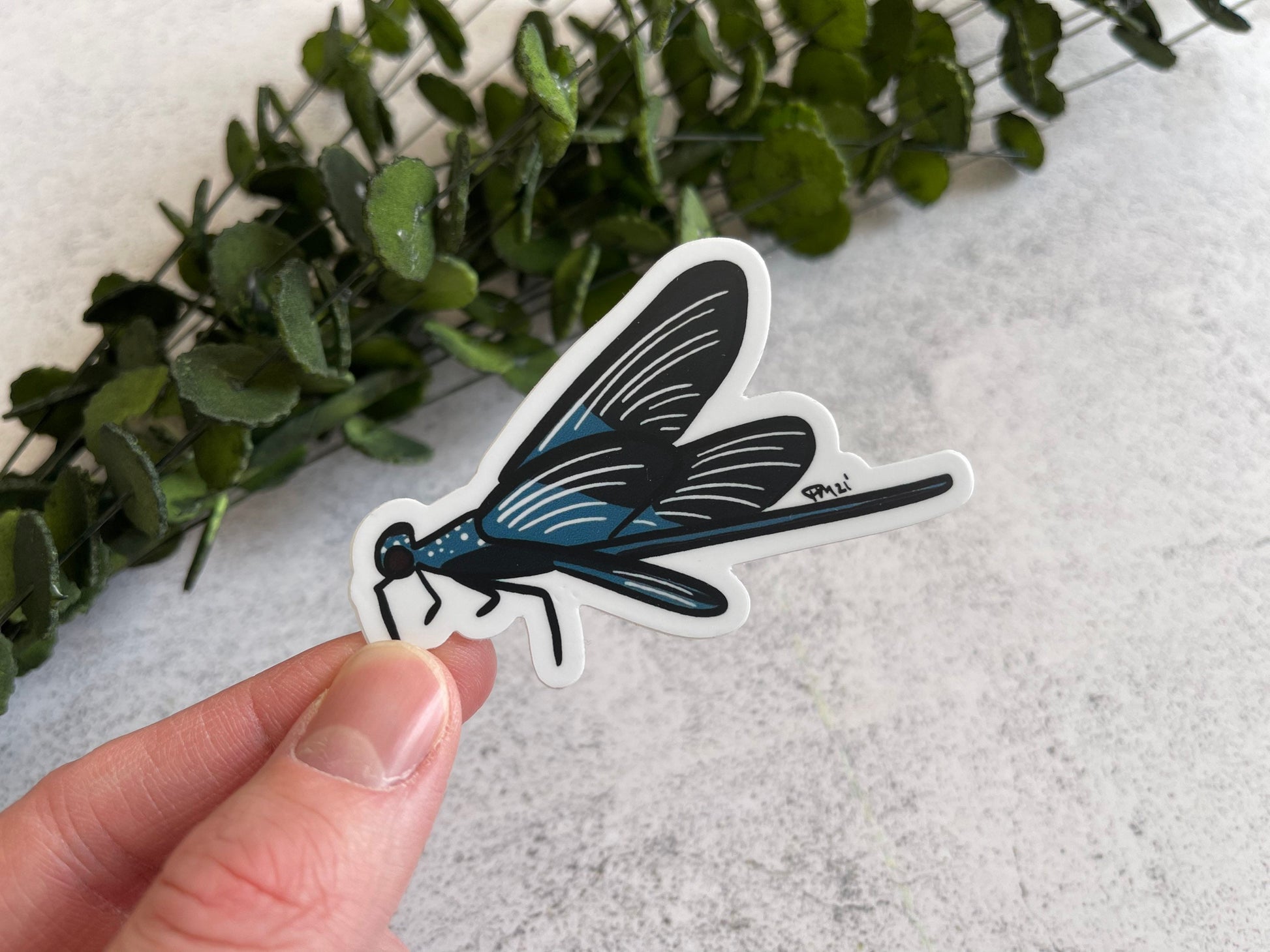 Dragonfly Vinyl Sticker