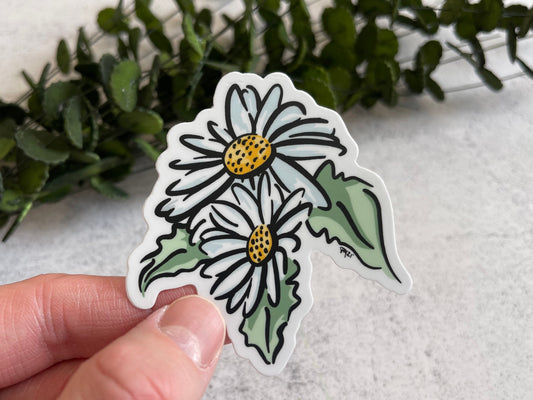 Daisy Vinyl Sticker