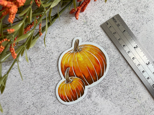 Duo Pumpkin Magnet
