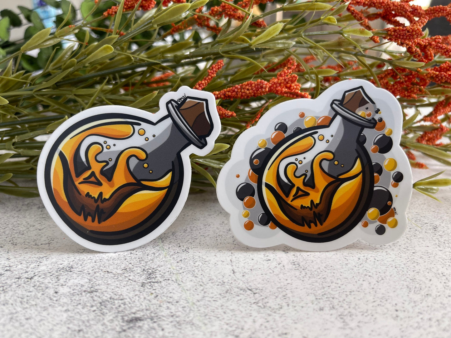 Pumpkin Potion DND Vinyl Sticker