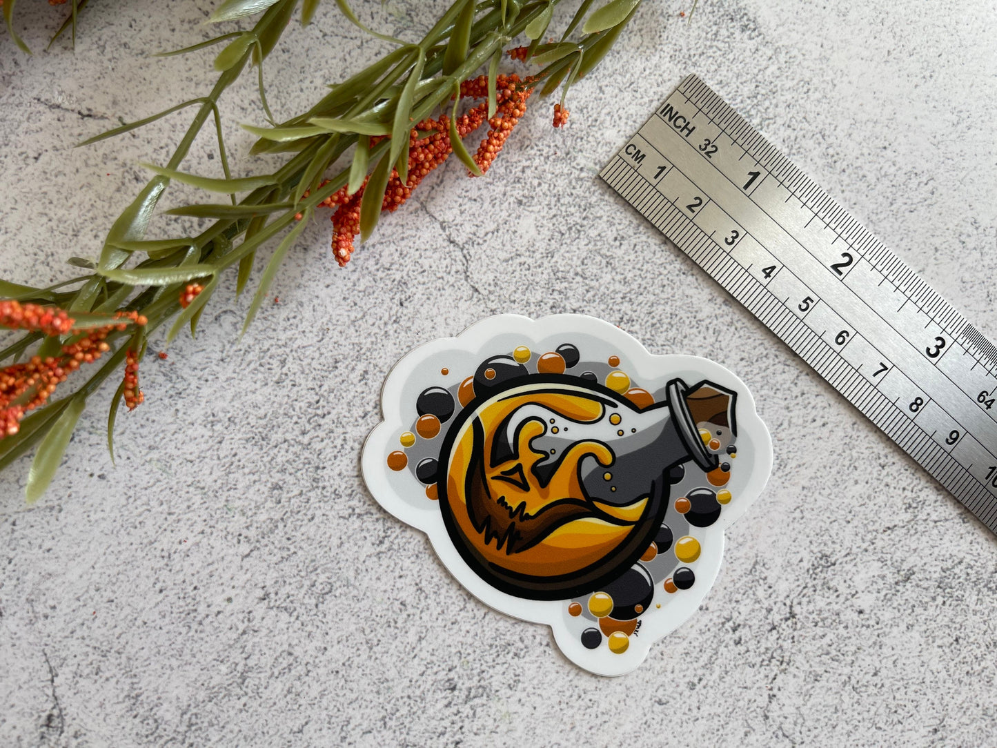 Pumpkin Potion DND Vinyl Sticker