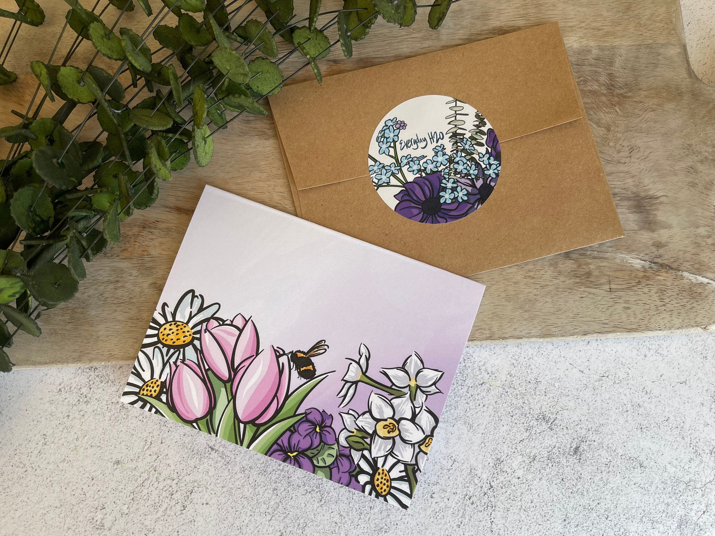Floral Greeting Card Set