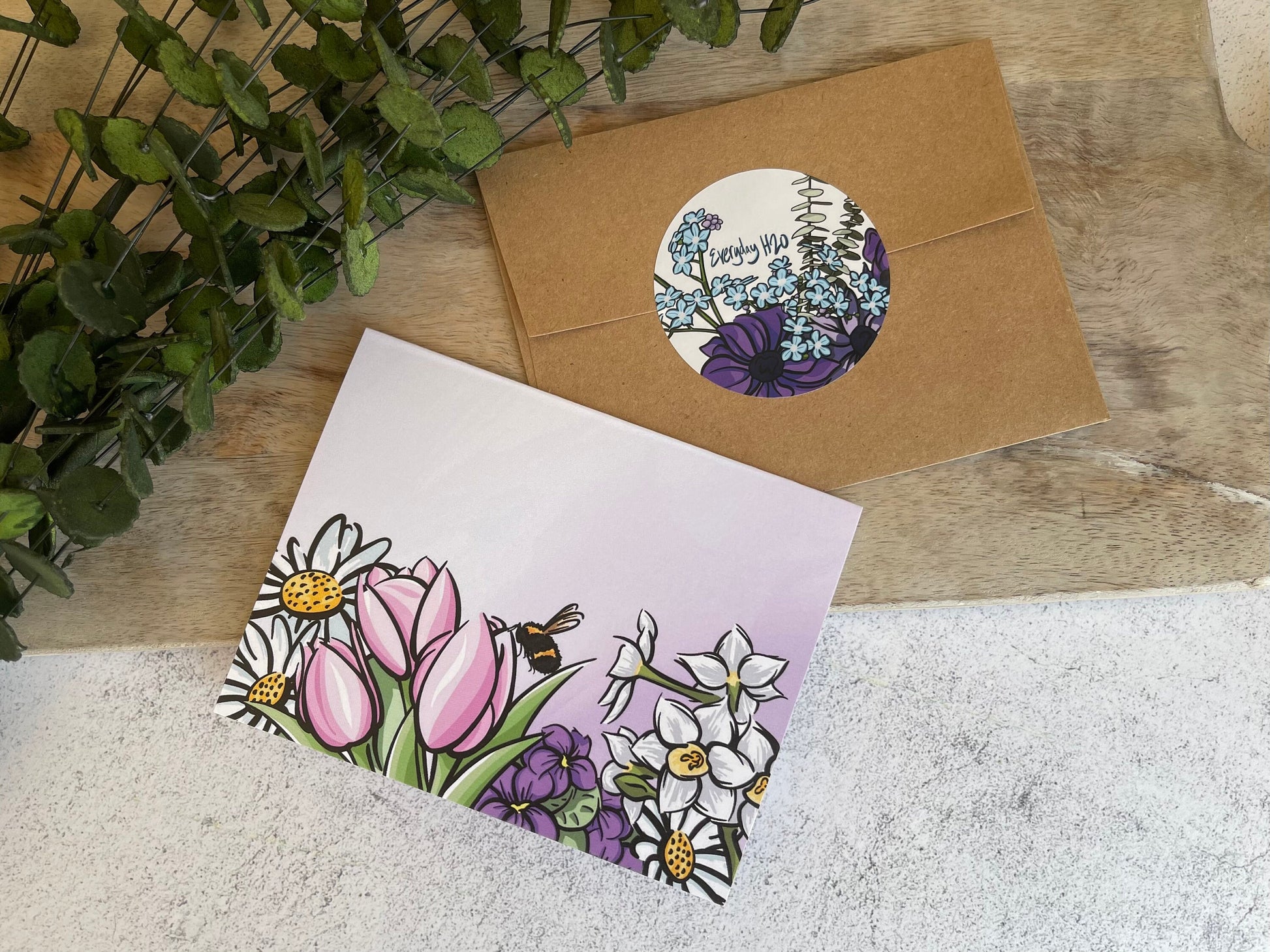 Floral Greeting Card Set