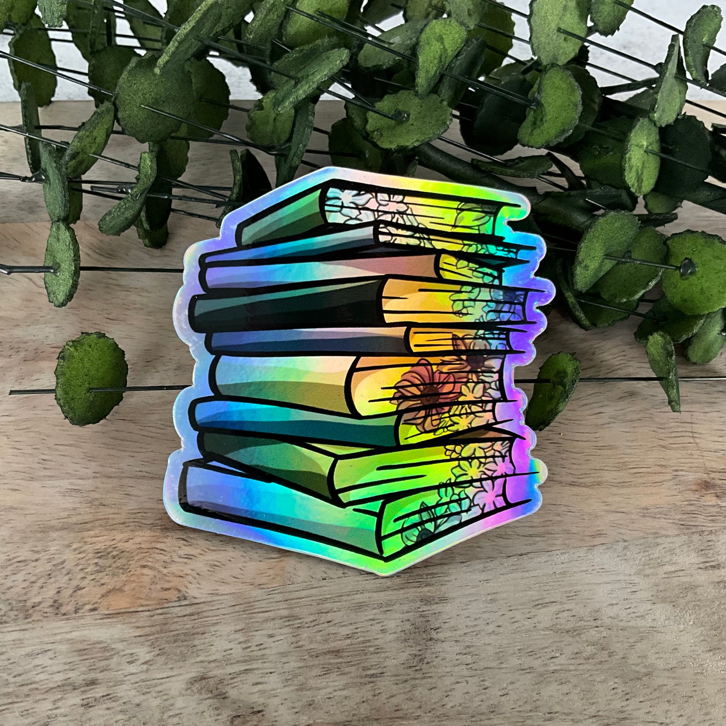 Holo Book Lover Sticker Set