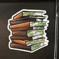 Brown with leaves Book Magnet