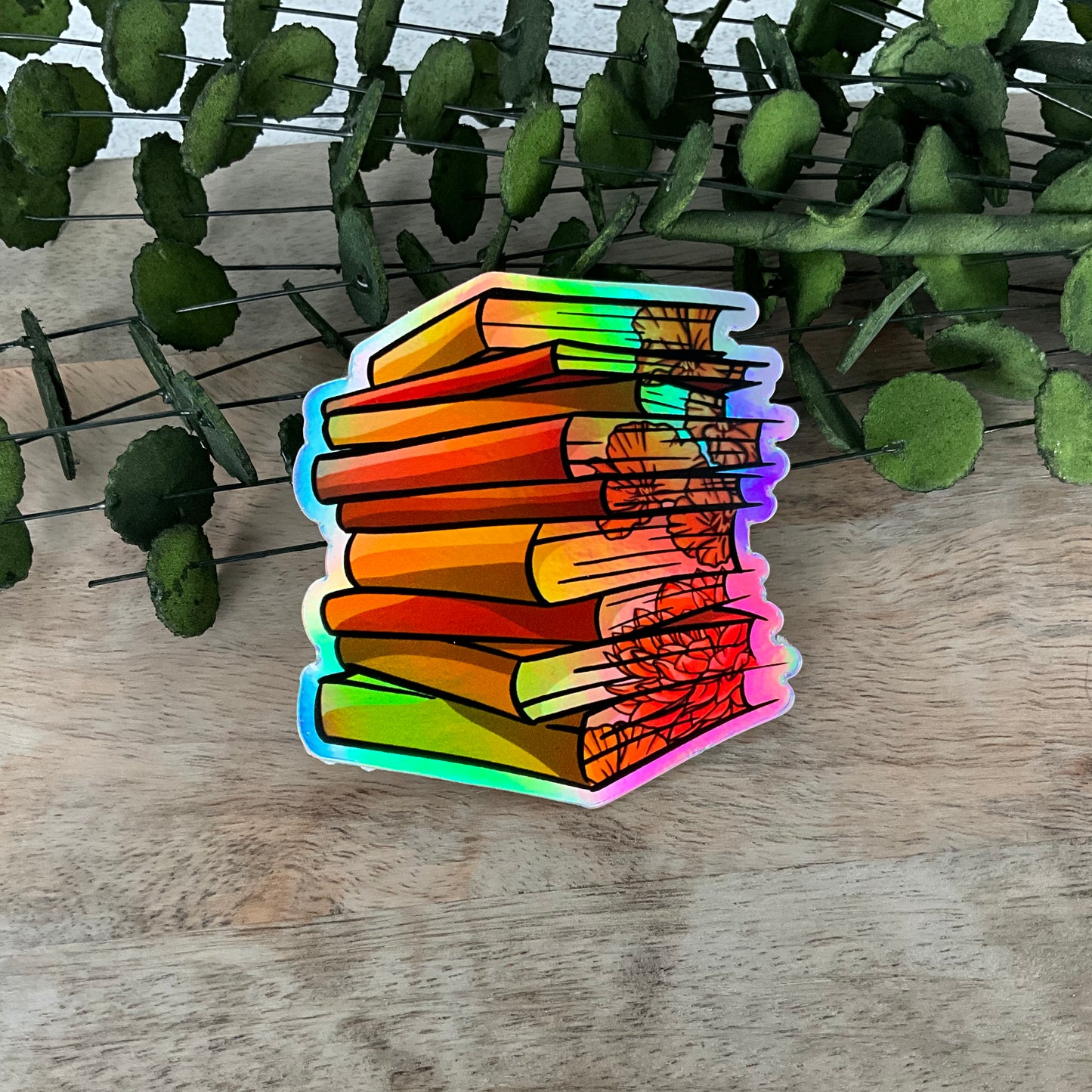 Holo Book Lover Sticker Set