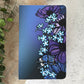 8"x5" Blue Floral Notebook, Layflat, Lined