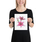 Pink Lily Watercolor Print