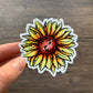 Sunflower Bloom Vinyl Sticker