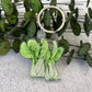 Vegetable Keychain Set, Carrots, Bok Choy, Radishes, Watercolor Keychain, Chef Gift, Vegetarian Gift, Farmer Gift, Nutrition Gift