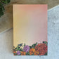 Red Floral Notepad